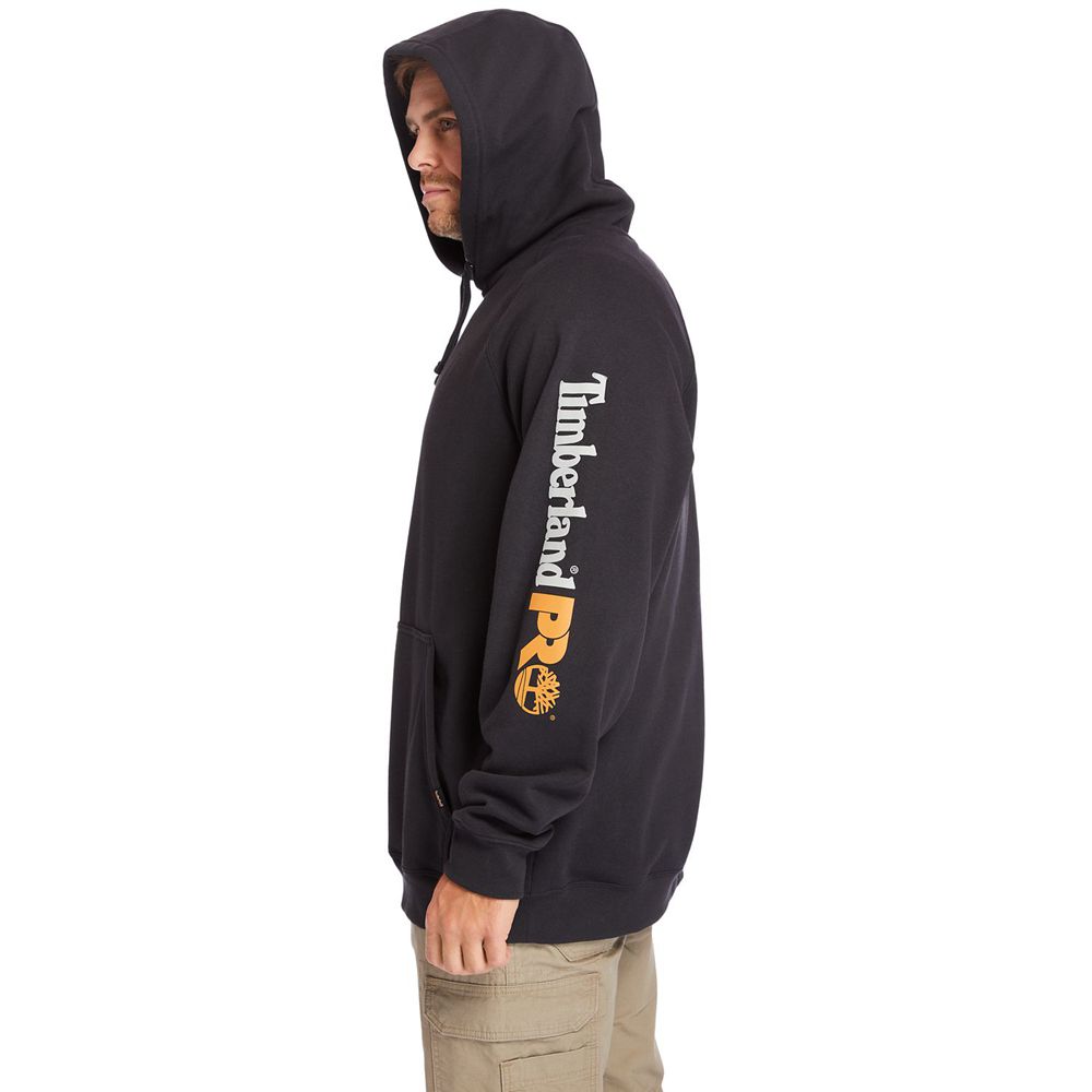 Sudadera Timberland Argentina Hombre - Pro® Big & Tall Hood Honcho Sport Hoodie - Negras - OYMLQN-57